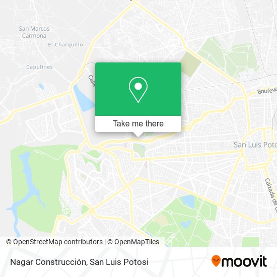 Nagar Construcción map