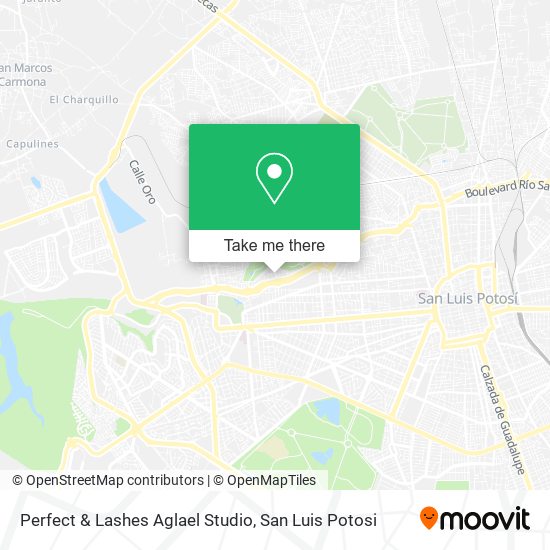 Perfect & Lashes Aglael Studio map