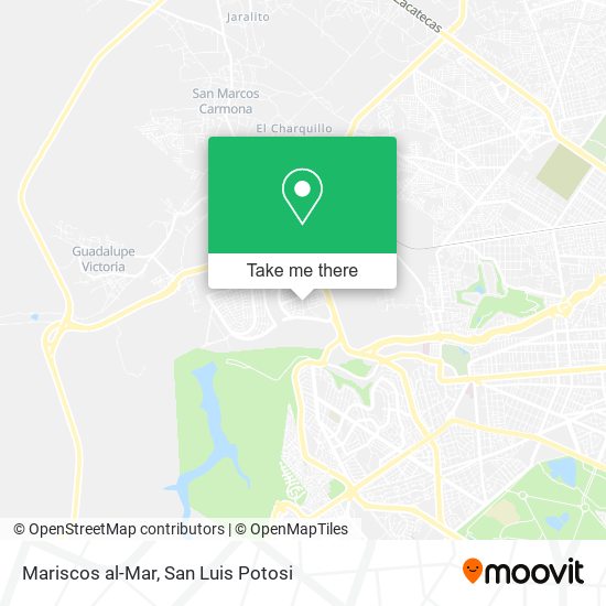 Mariscos al-Mar map