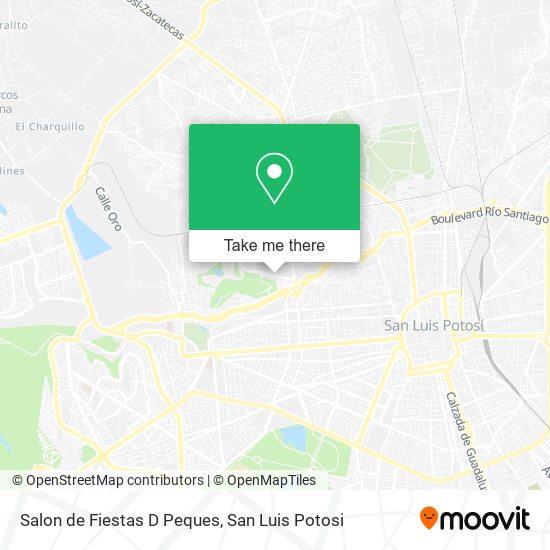 Mapa de Salon de Fiestas D Peques