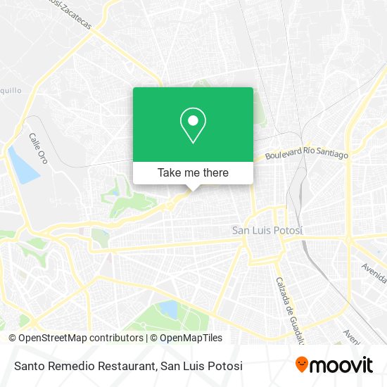 Santo Remedio Restaurant map