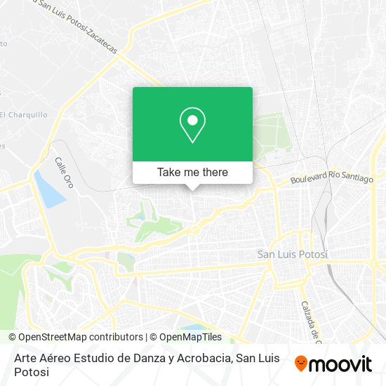 Mapa de Arte Aéreo Estudio de Danza y Acrobacia
