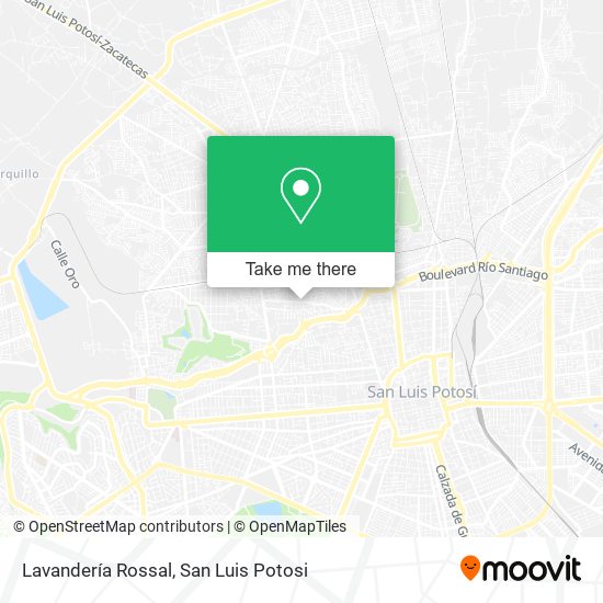Mapa de Lavandería Rossal