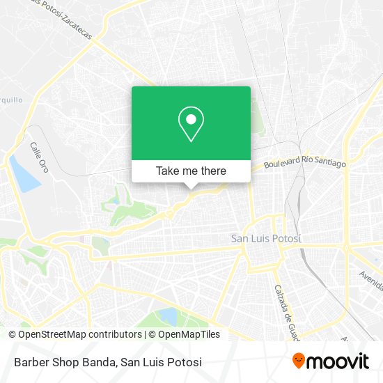 Mapa de Barber Shop Banda
