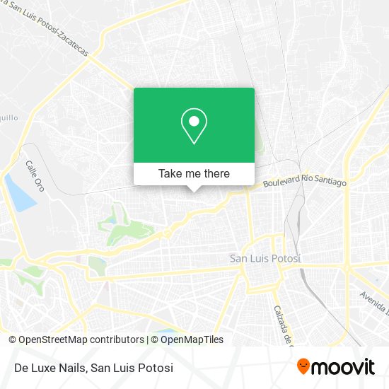 De Luxe Nails map