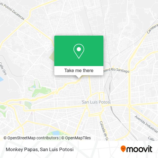 Monkey Papas map