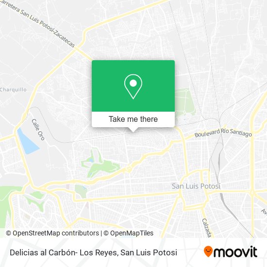 Delicias al Carbón- Los Reyes map