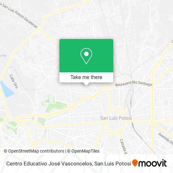 Mapa de Centro Educativo José Vasconcelos