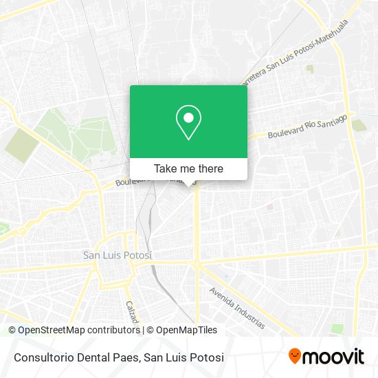 Consultorio Dental Paes map