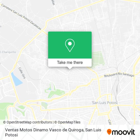 Ventas Motos Dinamo Vasco de Quiroga map