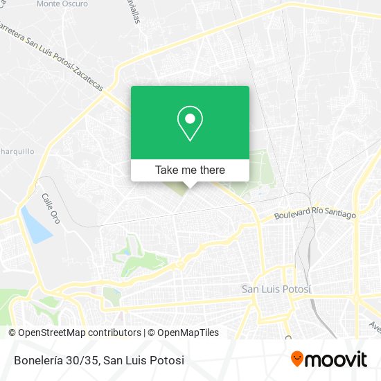 Mapa de Bonelería 30/35