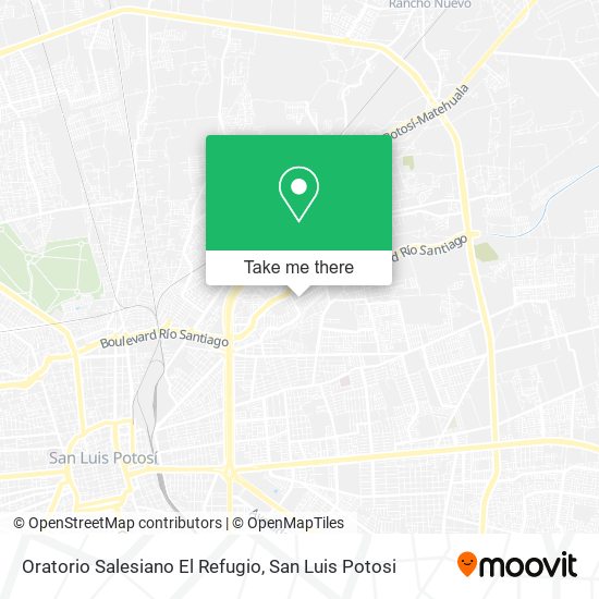 Oratorio Salesiano El Refugio map