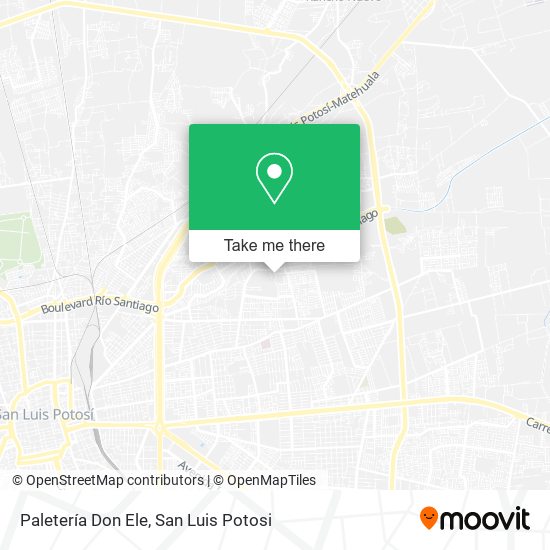 Paletería Don Ele map