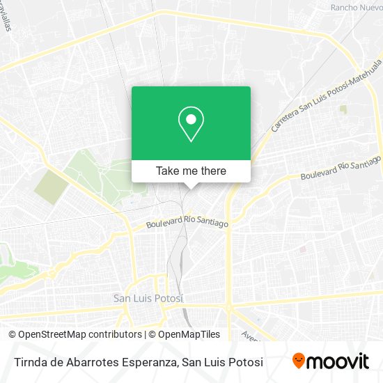 Tirnda de Abarrotes Esperanza map