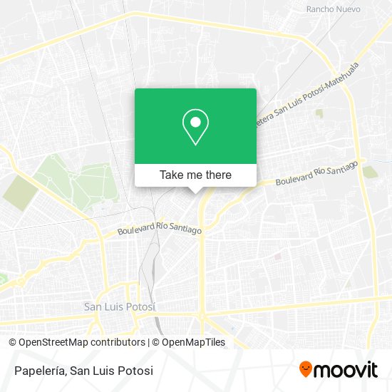 Mapa de Papelería