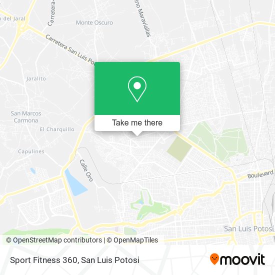 Sport Fitness 360 map