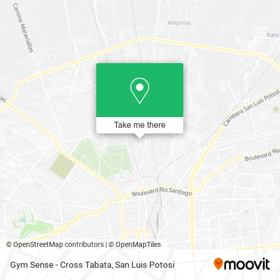 Mapa de Gym Sense - Cross Tabata