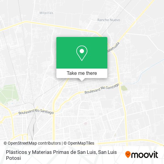 Plásticos y Materias Primas de San Luis map