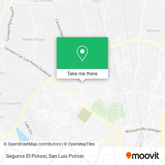 Mapa de Seguros El Potosí