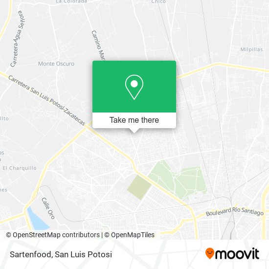 Sartenfood map