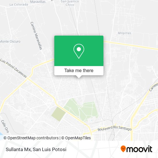 Mapa de Sullanta Mx