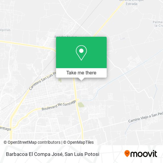 Barbacoa El Compa José map