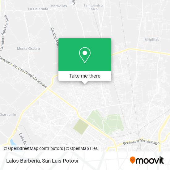 Mapa de Lalos Barbería