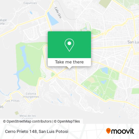 Cerro Prieto 148 map