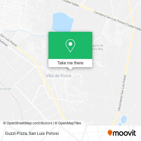 Guzzi Pizza map