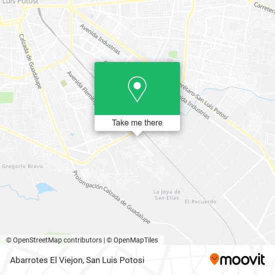 Mapa de Abarrotes El Viejon