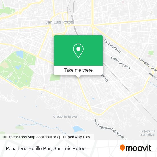 Panadería Bolillo Pan map