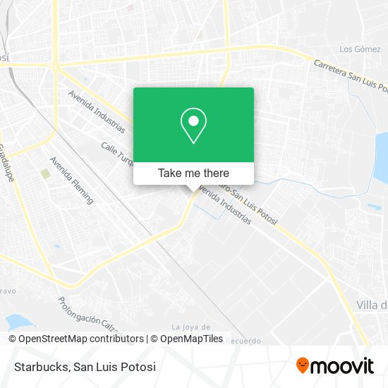 Starbucks map