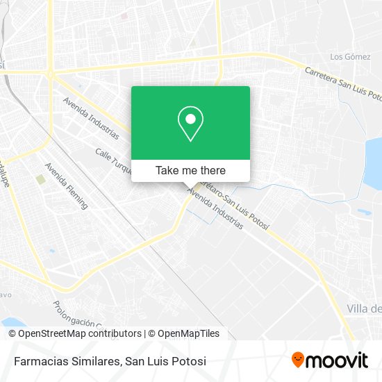 Farmacias Similares map
