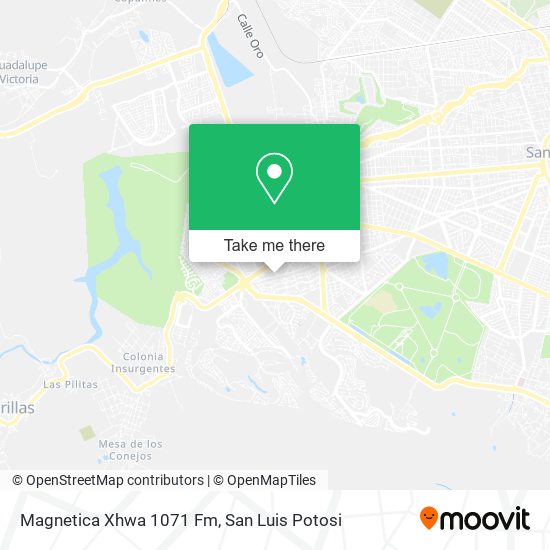 Magnetica Xhwa 1071 Fm map