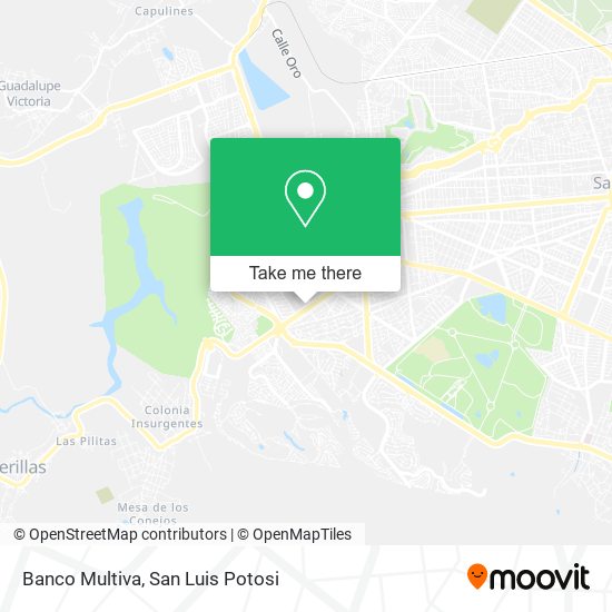 Banco Multiva map