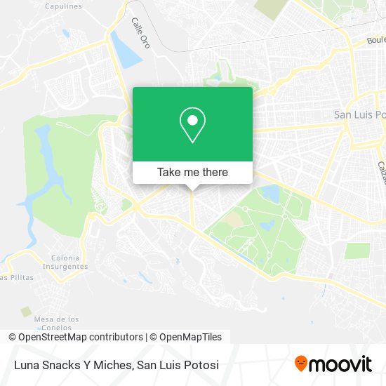 Luna Snacks Y Miches map