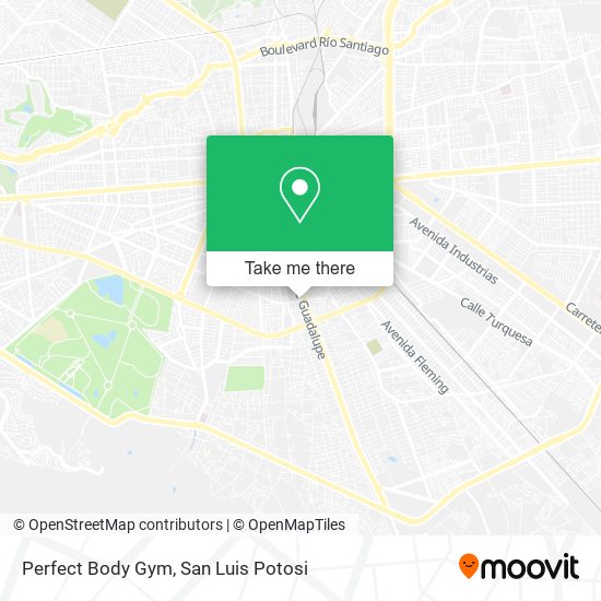 Perfect Body Gym map