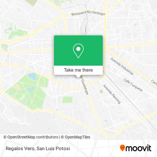 Regalos Vero map