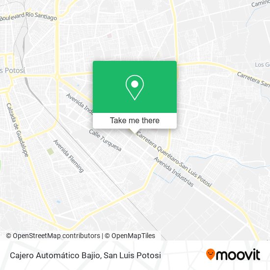 Cajero Automático Bajio map