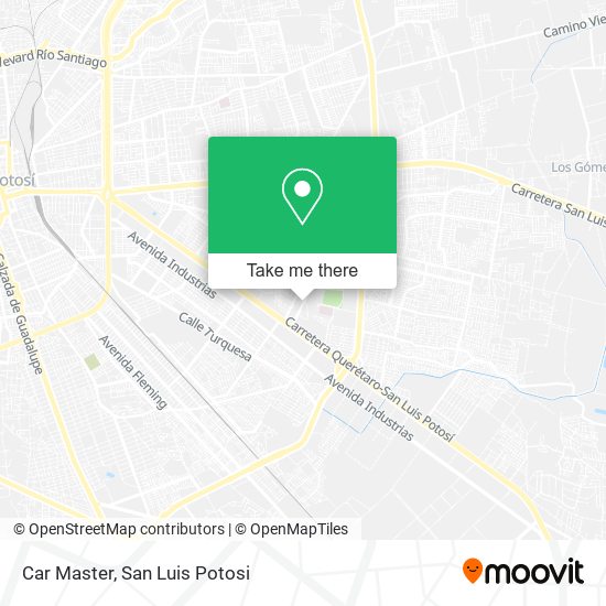 Car Master map