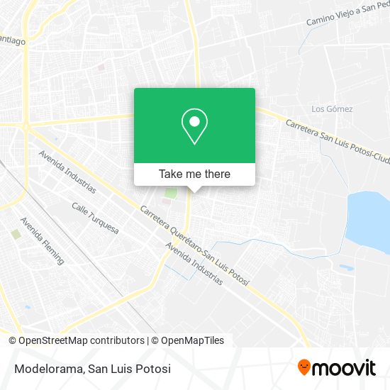 Mapa de Modelorama