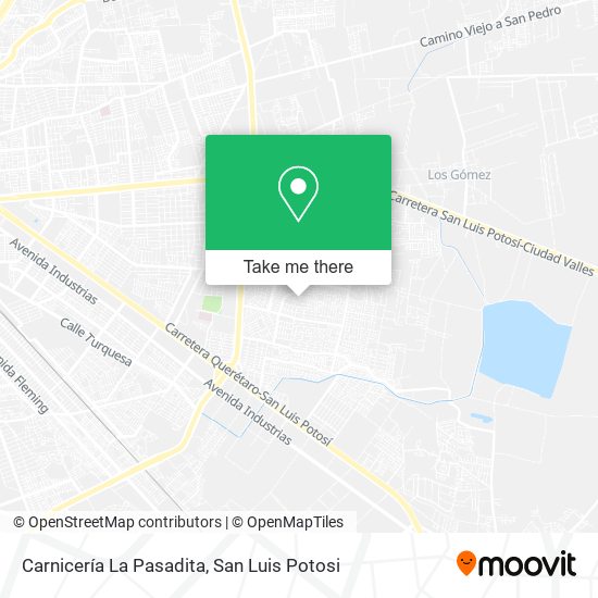 Carnicería La Pasadita map