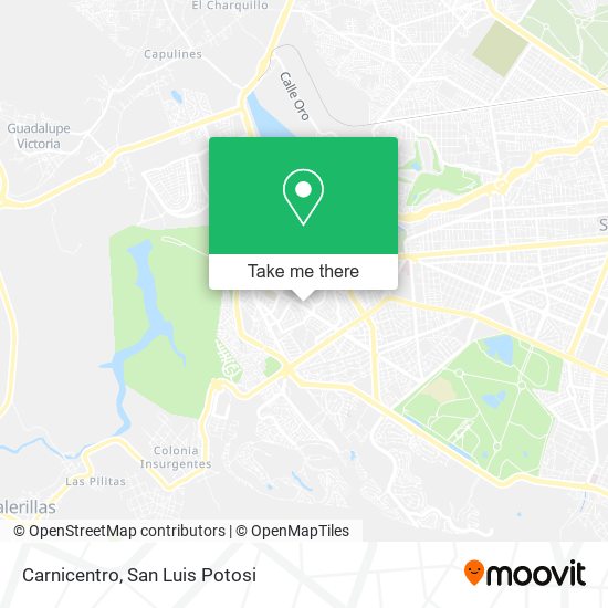 Carnicentro map