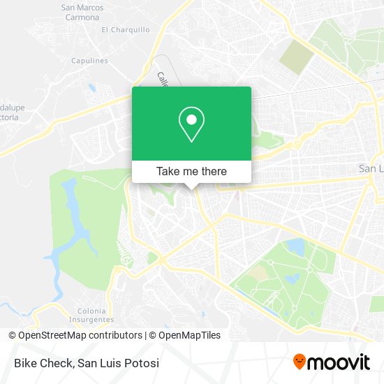 Bike Check map
