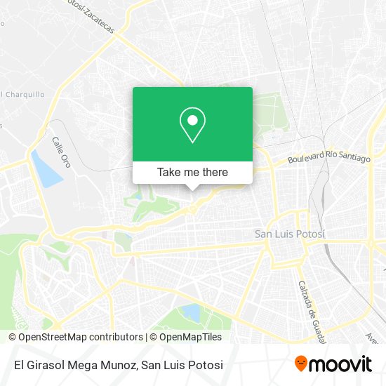El Girasol Mega Munoz map