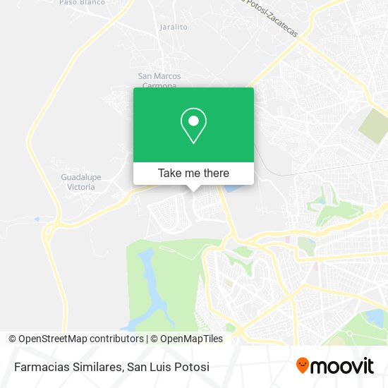 Farmacias Similares map