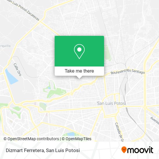 Mapa de Dizmart Ferretera