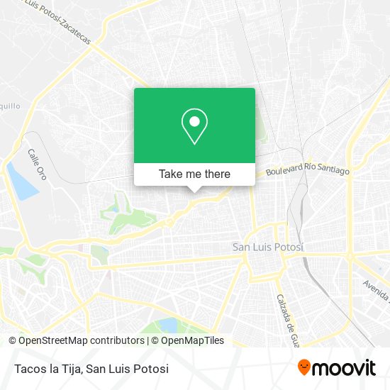 Tacos la Tija map