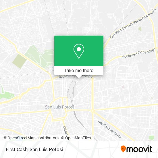 Mapa de First Cash