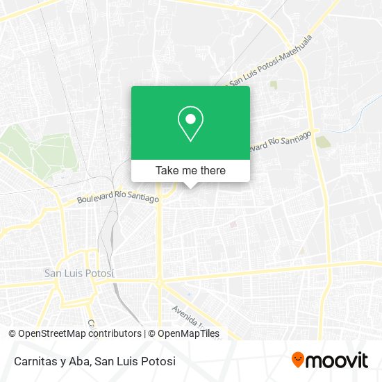 Carnitas y Aba map